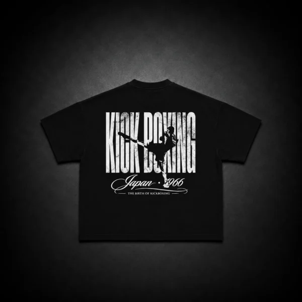 camiseta de kick boxing modelo kick style