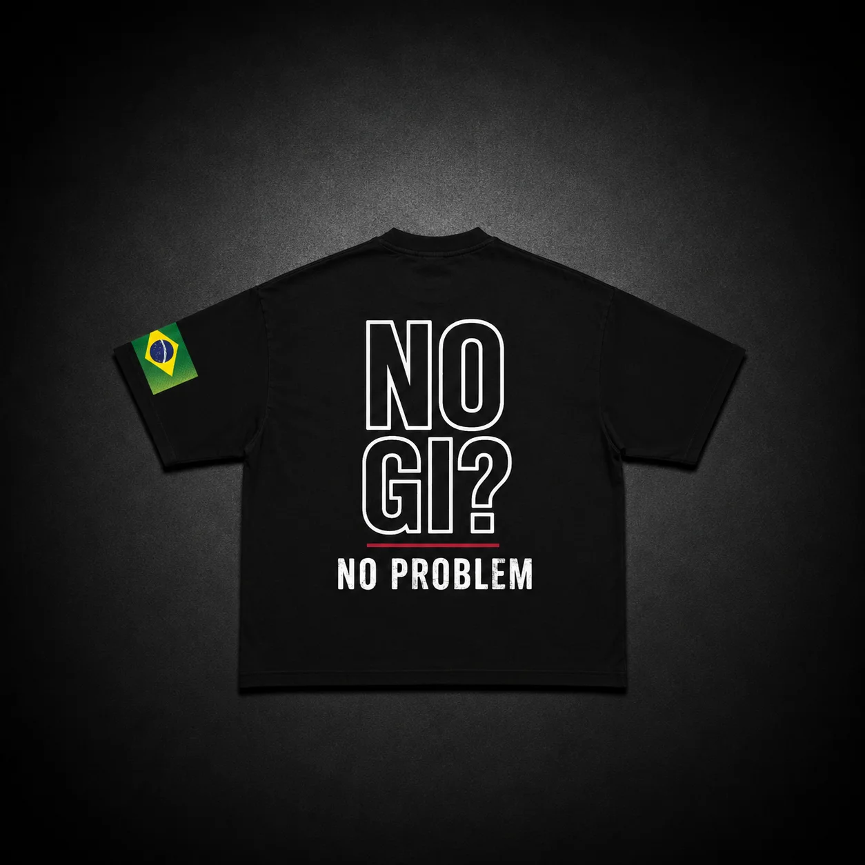 camiseta de jiujitsu modelo no gi no problem